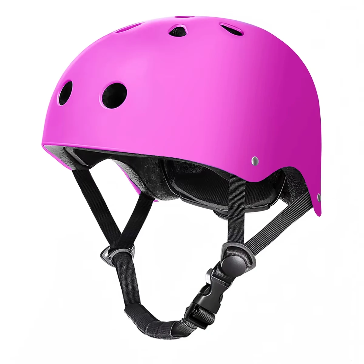 Red Color Bicycle Helmets for Adults and Kid for Skateboarding Scootering Cycling Roller Skating Made with ABS and EPS Materials
