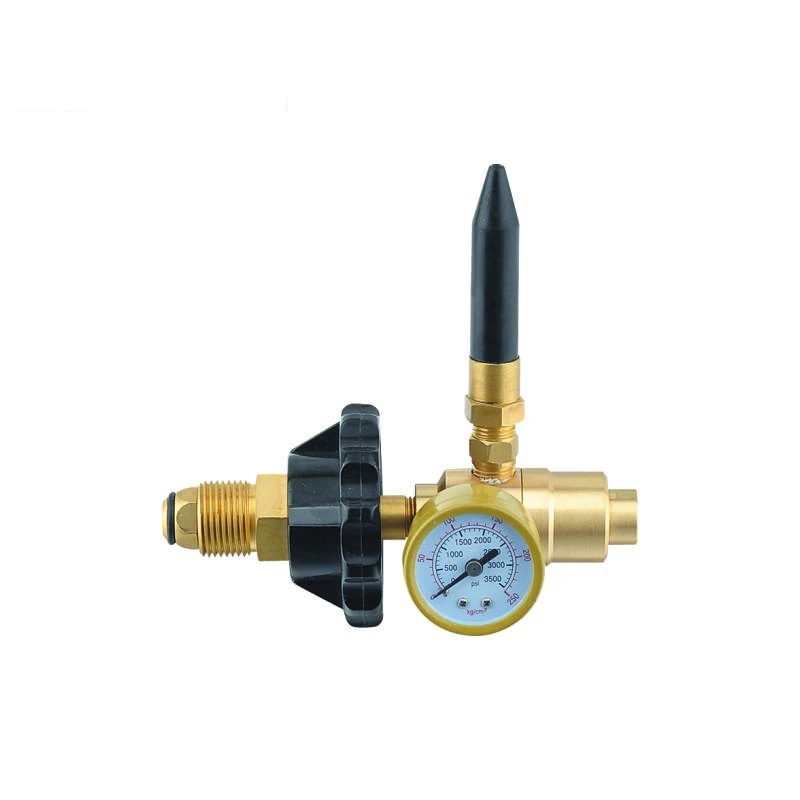 Balloon Filler Inflator Regulator with handle regulator CGA580 Tank Valve Balloon Inflator