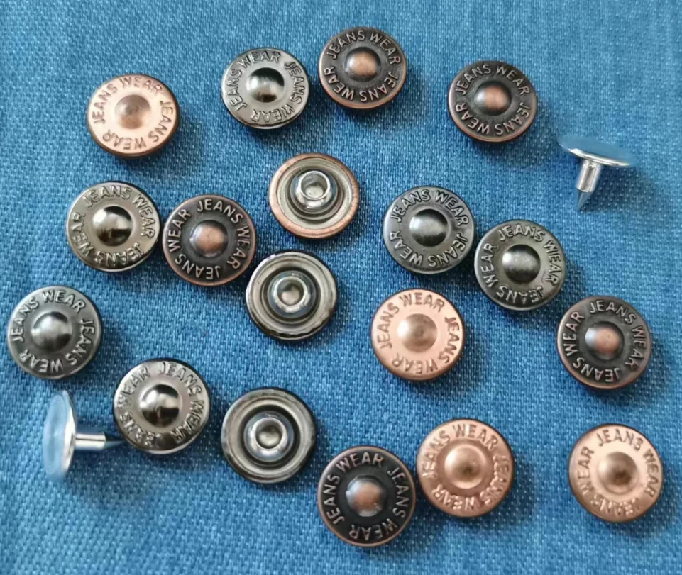 Metal Jeans rivet for pant