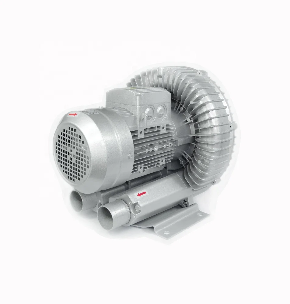 Customized 1500W/2hp Single Stage Phase High Pressure Air/Vacuum/Electric/Ring Blower