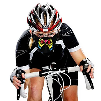 hot-selling el mask light up led mask halloween dancing party sporting bicycling masks with lights Factory price wholesale