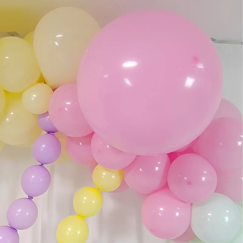 balloon supplier natural latex plain macaroon balloons rainbow 2.2g pure rubber balloons supplier