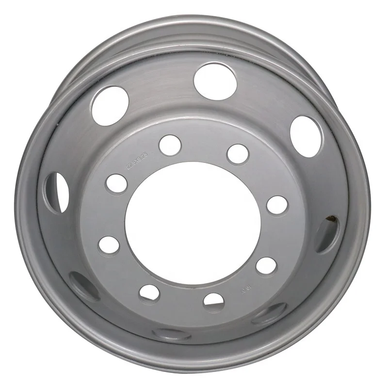 22.5X8.25 MAXION 10X285MM HUB PILOT 5 HAND HOLE WHITE STEEL