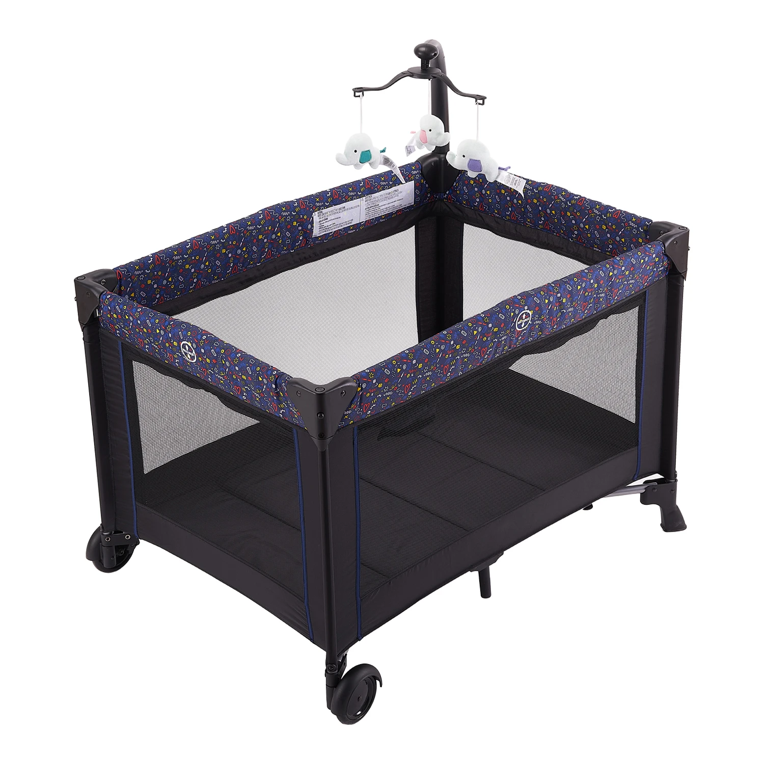 P003B hotsale wholesale foldable baby crib bed kids playpens