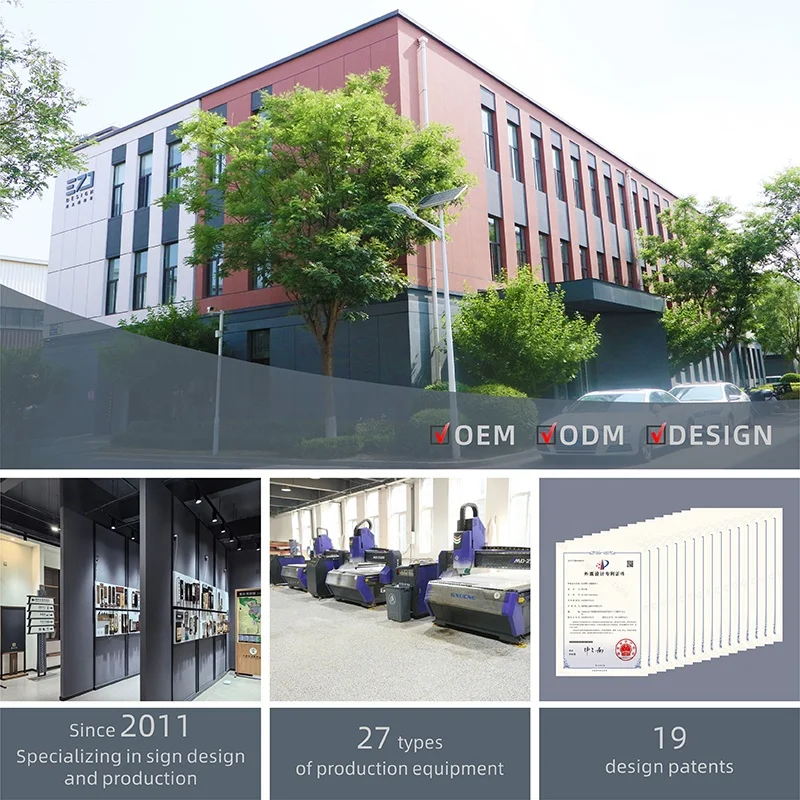 EZD  interior wayfinding signs door number plate modern house numbers