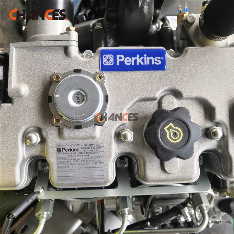 Абсолютно Новый Perkins генератор дизельный двигатель 18.5Kw 25hp 3-цилиндровый на