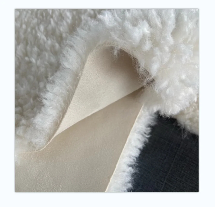 Fashion Design Faux Wool Fur Long Pile Faux Fur Long Plush Wool Fur