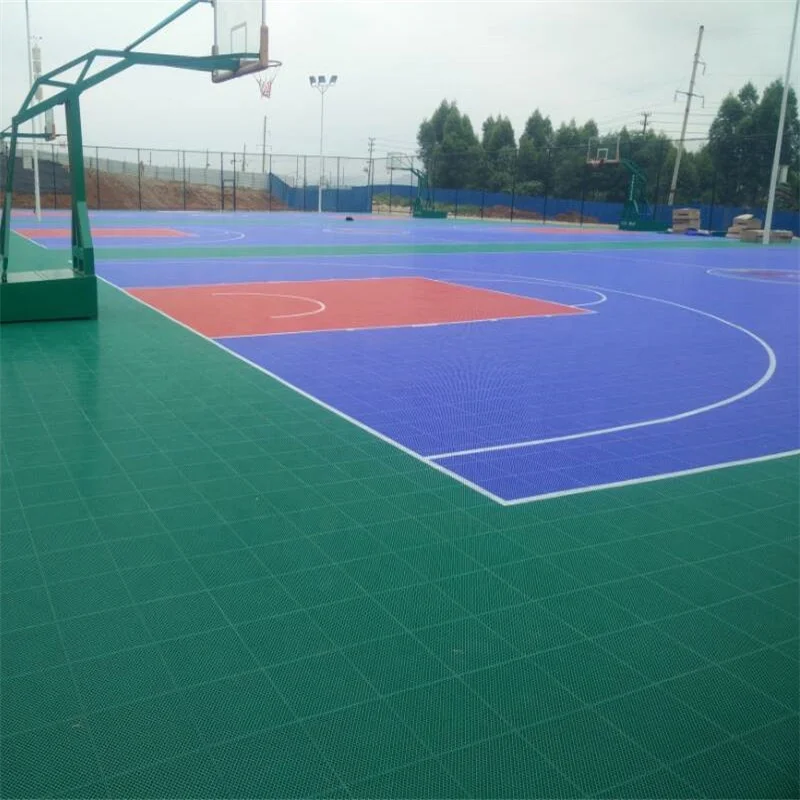 Hot Sale multi-purpose sports court flooring,interlocking pp outdoor mini basketball court sports,interlocking tile for sports