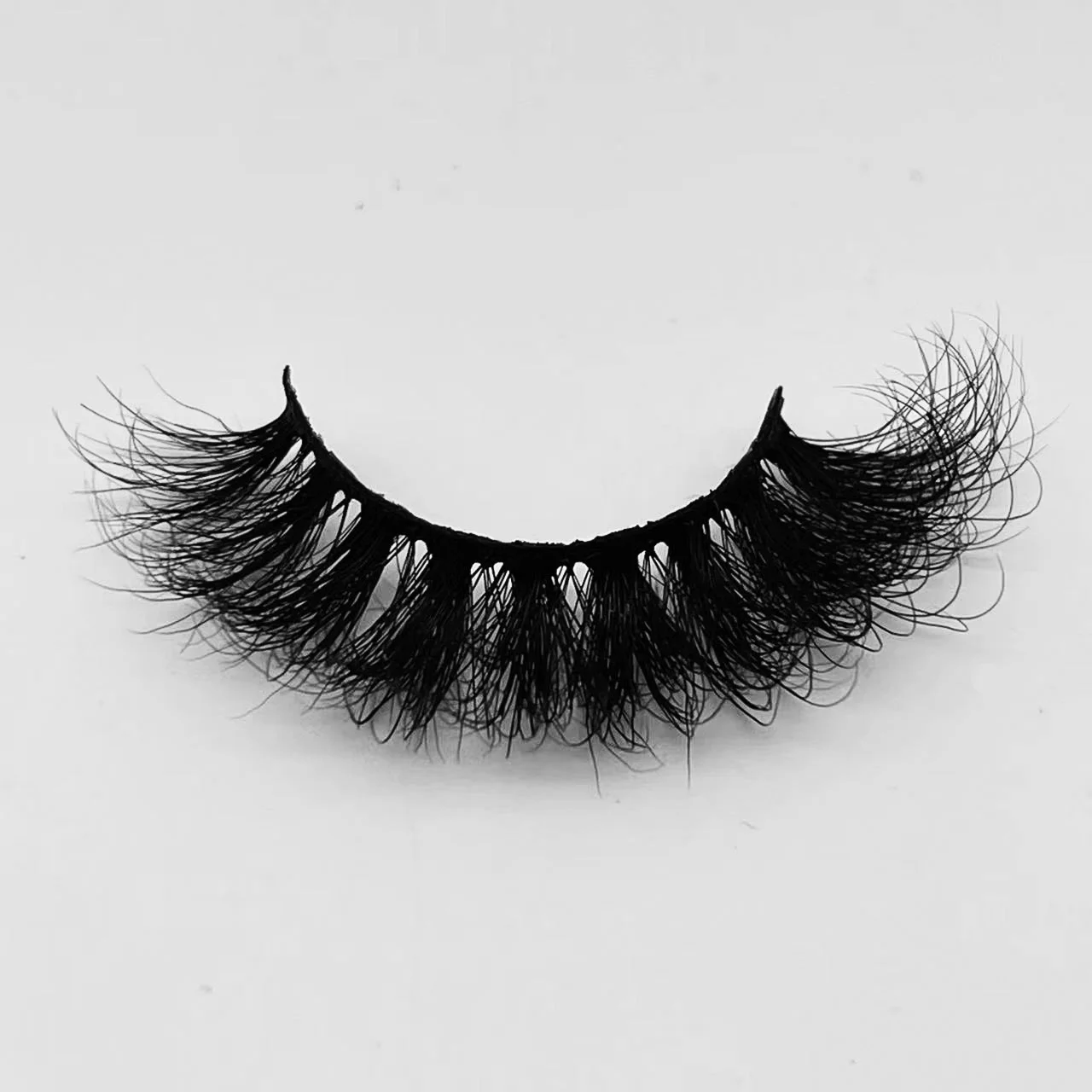 Factory wholesale Russian Full Strip Lashes d curl 3d strip lashes natural false 18mm 15mm mink eyelashes suppliers