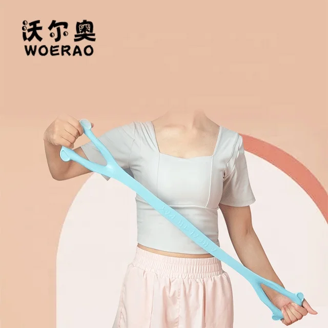 NEW stretching cat ear resistance tube with silicone chest, arm and leg Sports Fitness Yoga Pilates rope