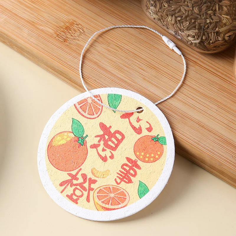 Biodegradable Sustainable Customizable Kitchen Sponge Round Wood Pulp Cellulose Compressed Kitchen Sponge