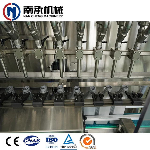 Customized automatic soyabean refined olive vegetable sunflower edible cooking oil filling machine bottling plant