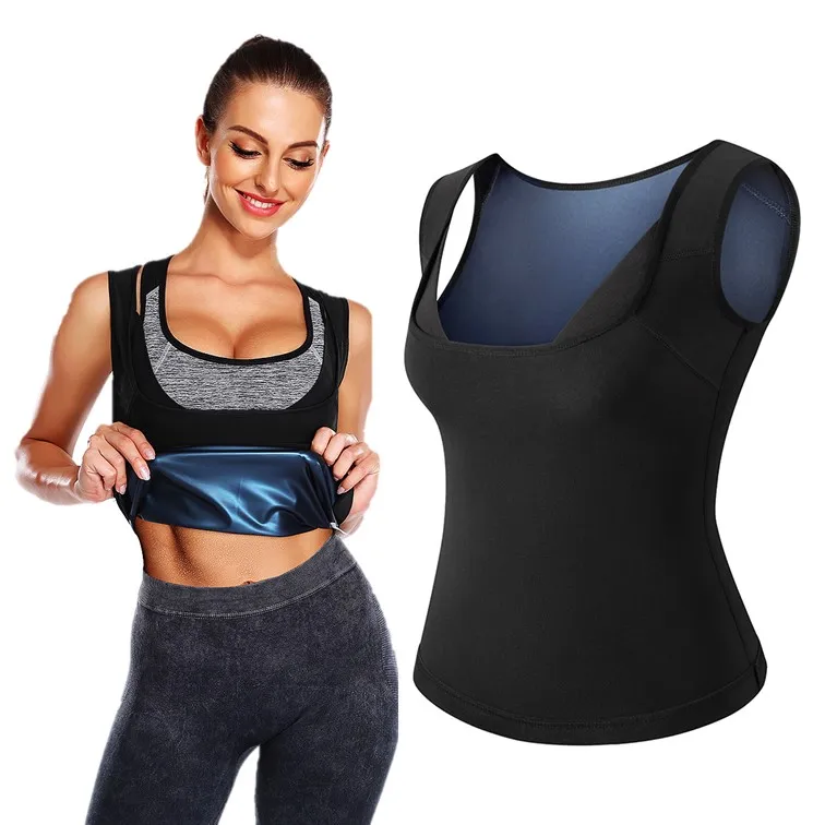 Factory Wholesale Women Thermo Shirt Sweat Sauna Tank Tops Body Shaper Slimming Vest