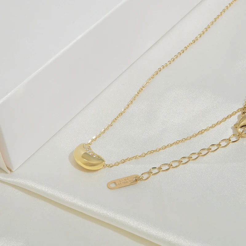 XL62127 new korean version inset zircon temperament ingot fashion collarbone chain personality everything neck chain