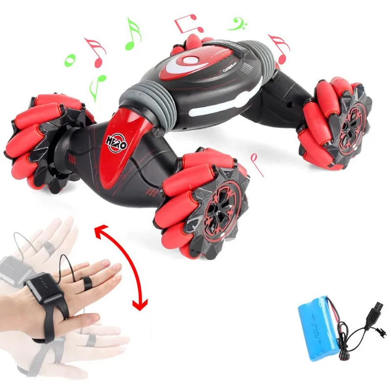 Двухсторонний гусеничный Дрифт Twister RC управление жестами трюковая машина