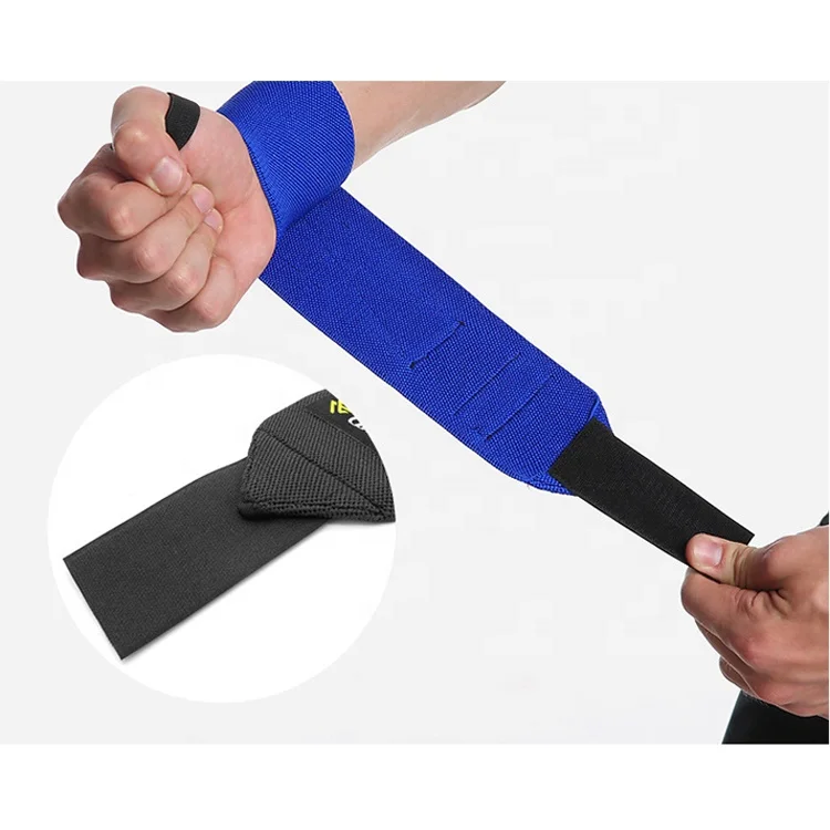 
2019high quality factory price elastic winding compression breathable wrist support/wrist bracer/wrist bandage 