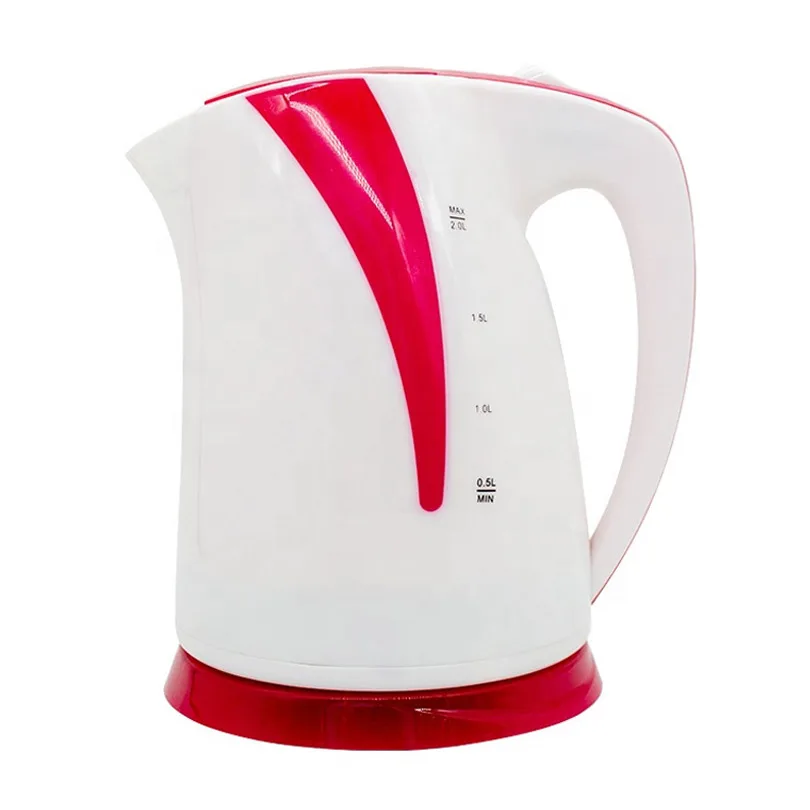 OEM Cordless Electric Kettle New Design Household Plastic Water Electric Kettle 2 L For Kitchen