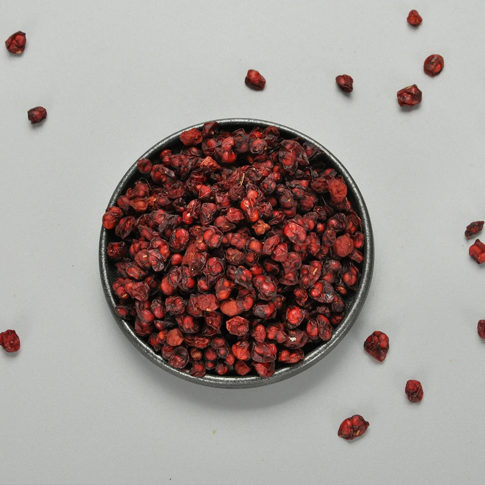 
Bei wu wei zi 100% Wild herb medicine schisandra chinensis plants natural schisandra berries chinensis for sale 