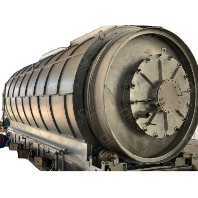 Batch Type Plant Pyrolysis Reactor Equipment Converting Used Plastic To Fuel Furnace Oil