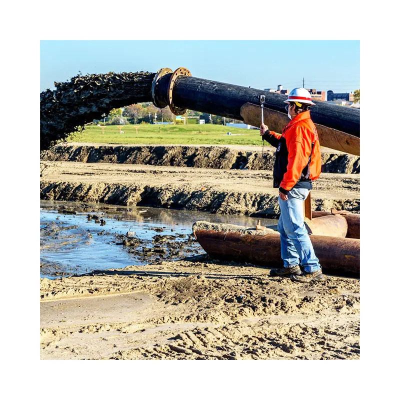 high wear resistant HDPE floating water mud sand dredging pipe mine suction pipe sewerage drainage for river dredge project