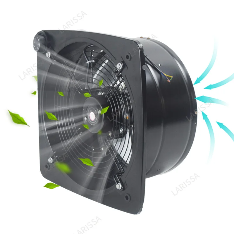 220V Electric Axial Flow Fans Household Use High Wind Speed Low Noise Low Noise Ventilation Heat Dissipation Air Cooling Fan