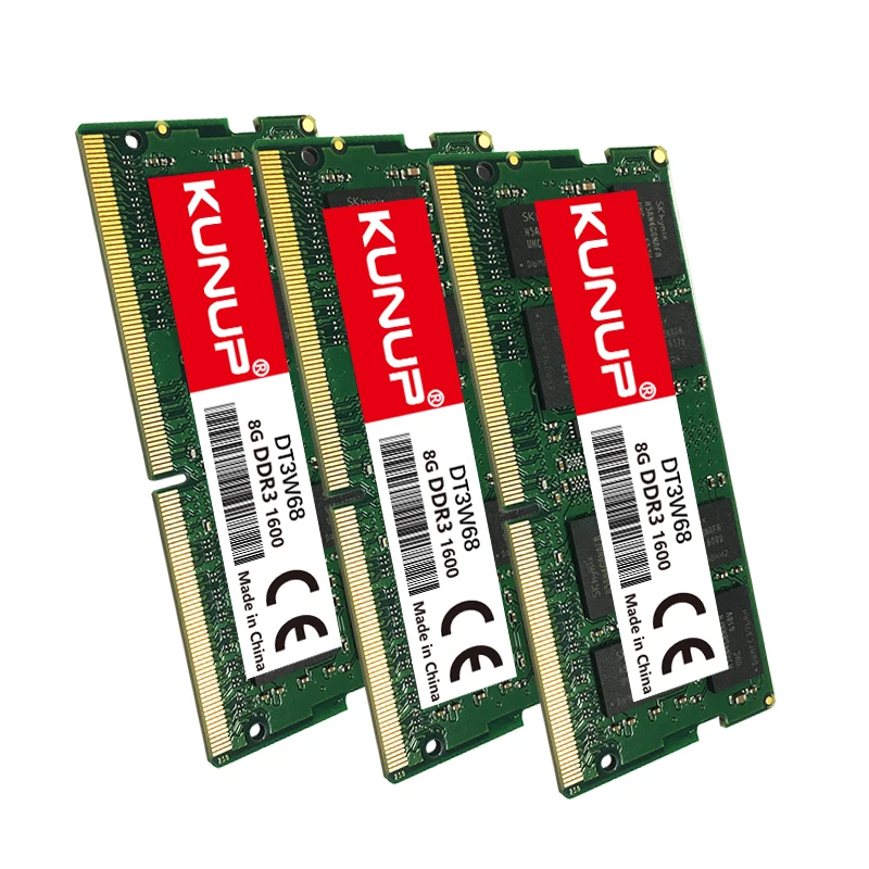 Оперативная память для ноутбука KUNUP DDR3 DDR4 4 ГБ 8 16 ОЗУ 1333 МГц 1600 2133 2666 Память Dimm с