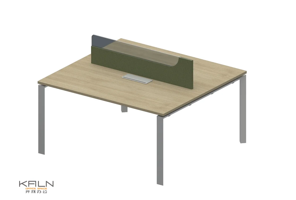 Factory customization Office meeting table melamine table top meeting conference table with aluminum leg