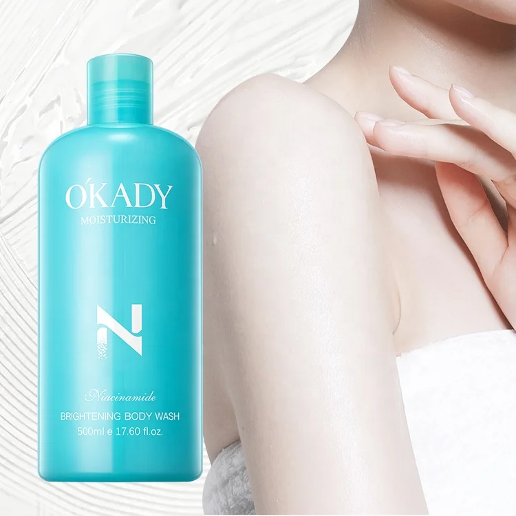 High Quality Lightening Shower Gel Wholesale Private Label Organic Nicotinamide Whitening Shower Gel