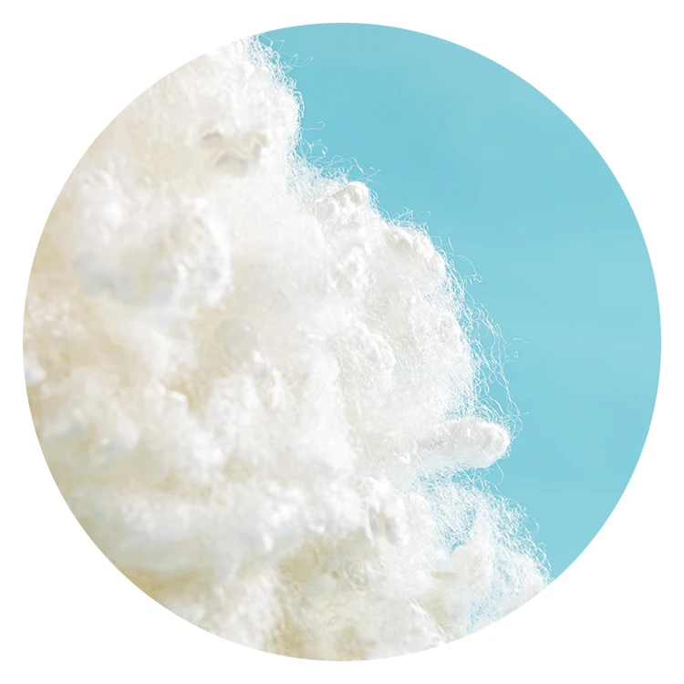 hcs 100% virgin 7dx64mm Hollow Conjugated Polyester Staple  Fiber