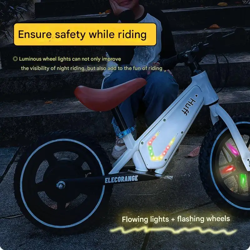 Kids Balance Bike 12 Inch Scooter Bike 150w24v Lithium Battery Mini Electric Electric Dirt Bike for Kids