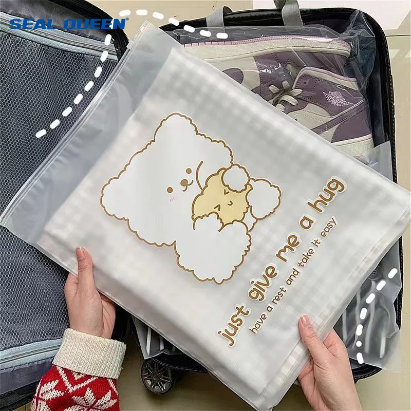 Factory Direct Cloth Packing Plastic Zip Lock Bag Tamper Evident Security Bags With Customer Logo