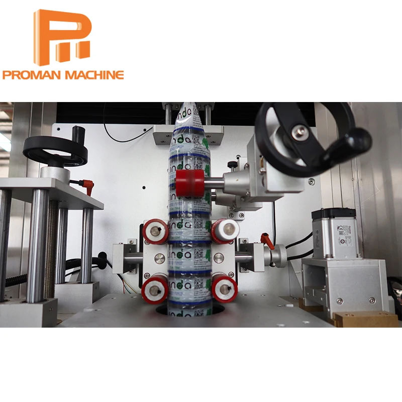 High Speed Fast Round Bottle Label Shrink Sleeve Wrap Sleeve Labeling Machine With Steam/Electric Shrinking Tunnel