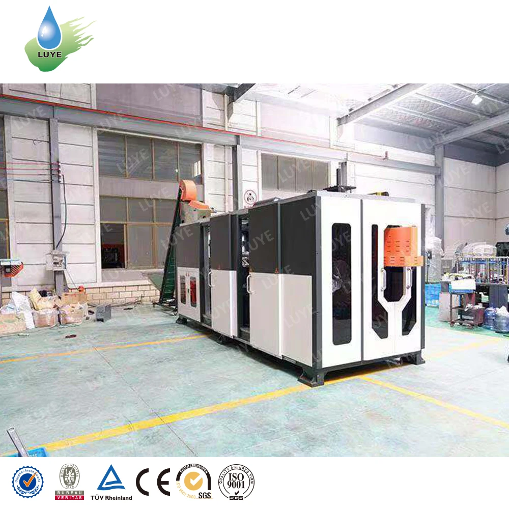 100ml-2L Automatic Preform Stretch Blow Molding Plastic Water Oil Beverage Food Jar Moulding PET Bottle Blowing Making Machine