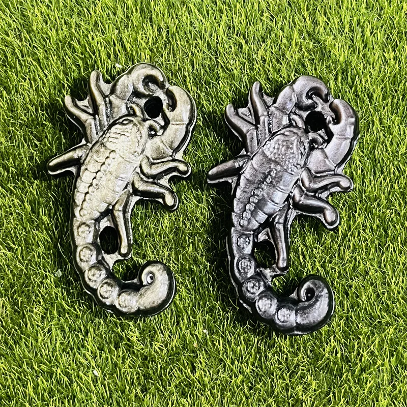 New Design Natural Crystal Crafts Obsidian Animal Statue Golden Obsidian Scorpion For Decoration