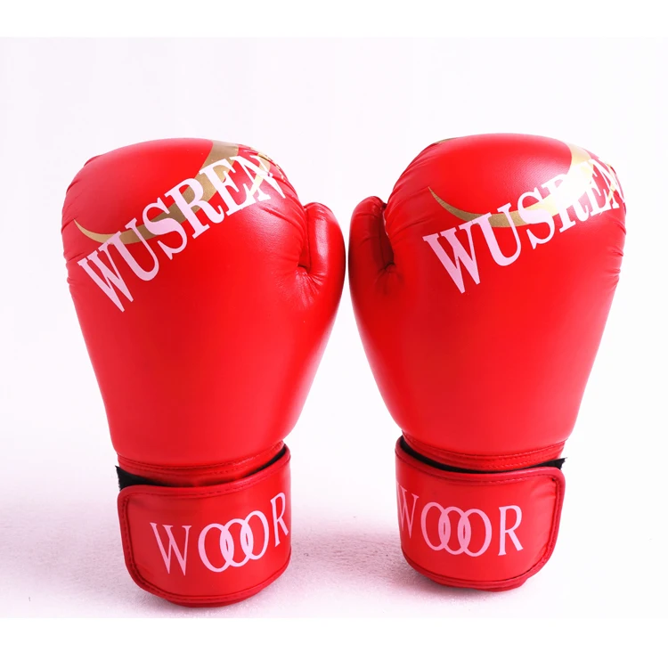 MMA mexican boxing gloves fighting weighted cowhide leather boxing gloves 10oz