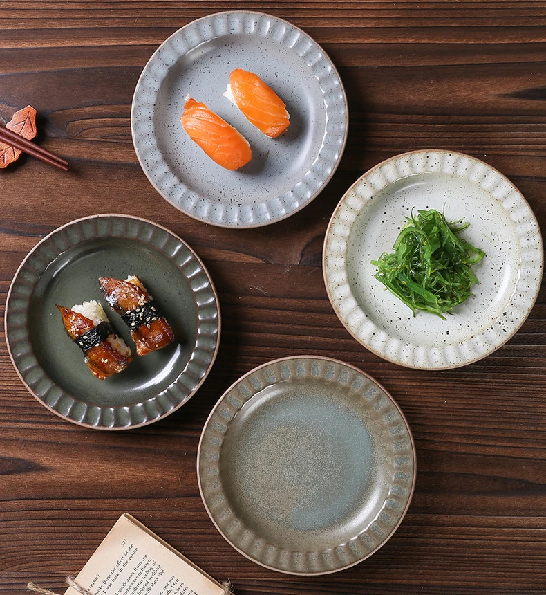 Керамическая тарелка для суши 6