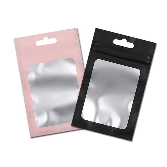 Wholesale Custom High Quality Printing Logo 3C Accessories Earphone Jewelry Packaging Bag Mobile Phone Case Packaging Bag