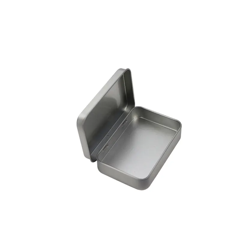 Custom recyclable metal tin packaging boxes design