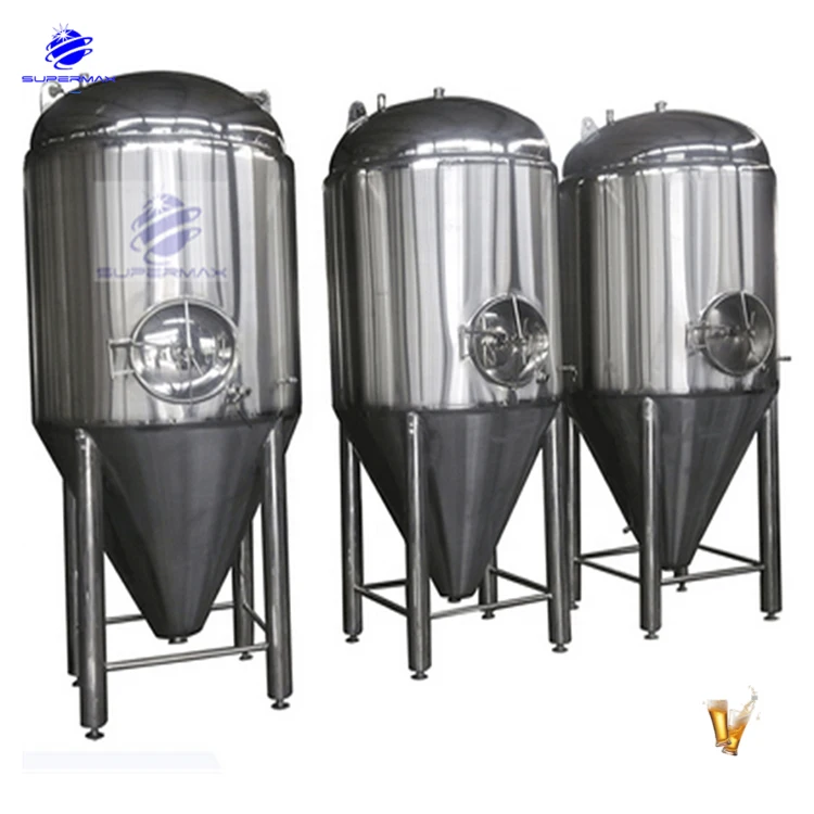 Glycol Jacket Beer Fermentation Vessel Isobaric Conical Fermenter Tank
