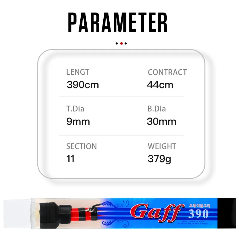 Squid Fishing Landing EGI Telescopic Gaff Hook 3.9m