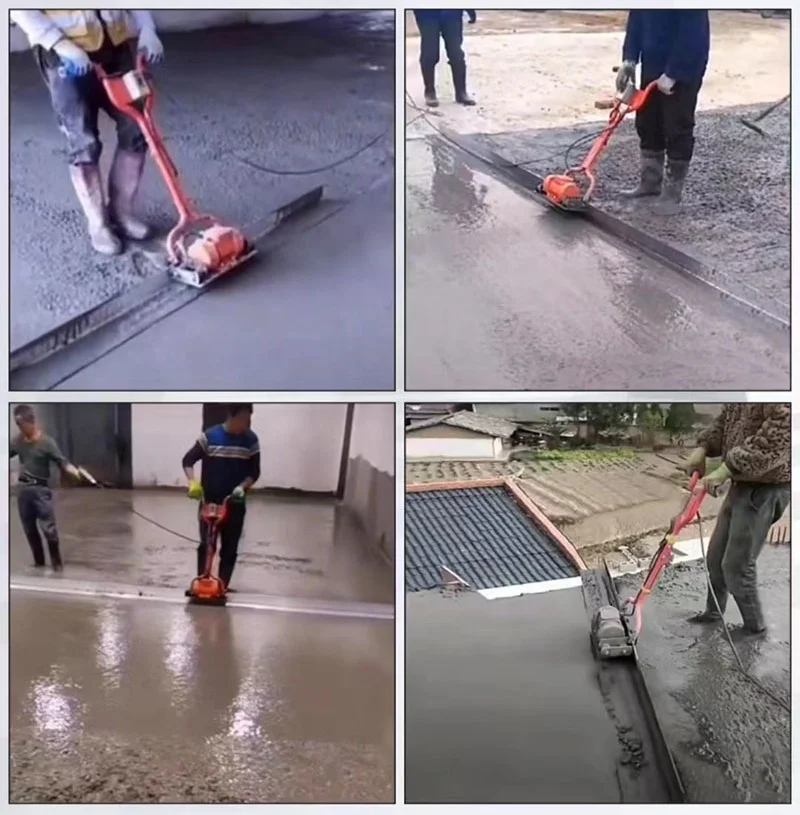Hot Sale  Concrete Equipment Finishing Floor Screed Handheld Concrete Screed Tools For Pavement Construction