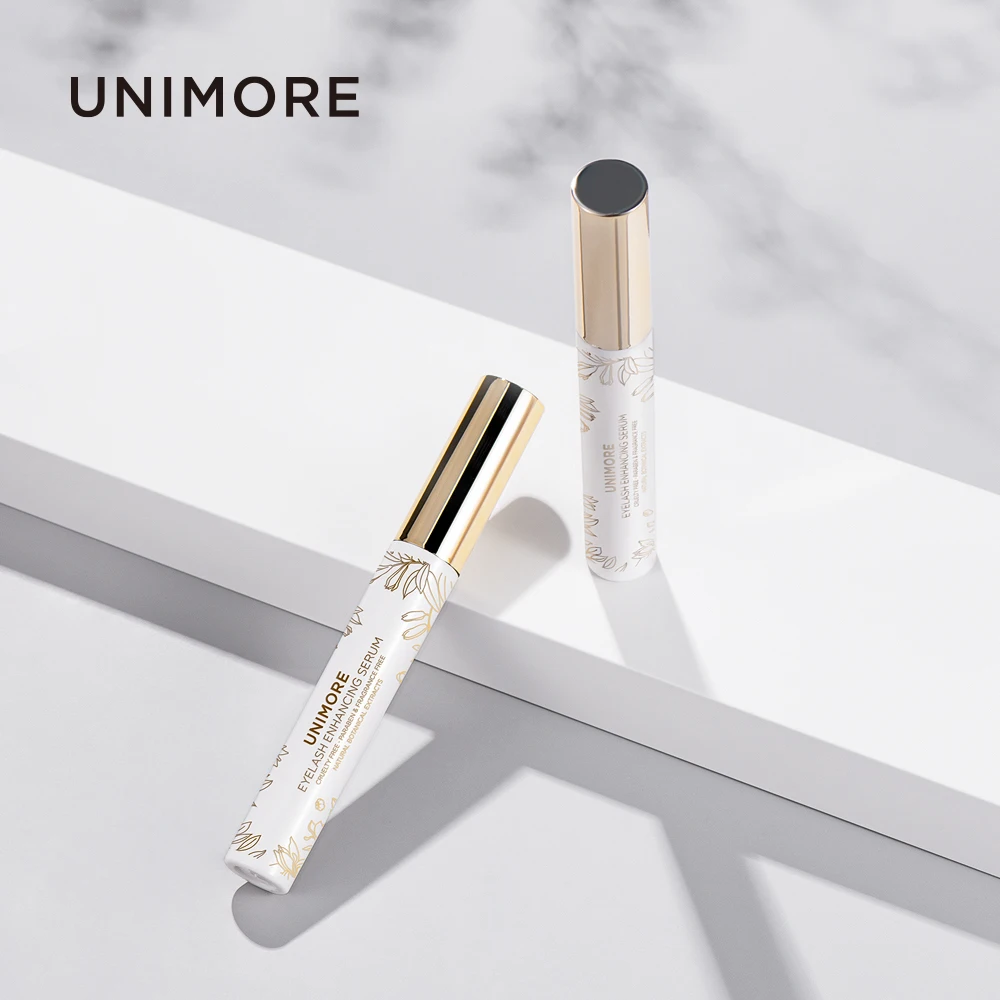 Unimore keratin eyelash conditioner serum growth tube logo eyebrow enhancers