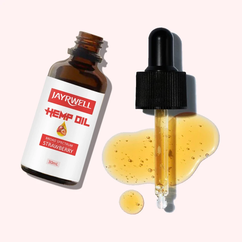 Best-selling Own factory planting base Plant extracts relieve pain aid sleep relieve anxiety organic hemp oil drops