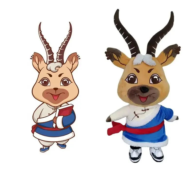New Design Custom Tibetan Antelope Toy Plush Stuffed Animal animal stuffed toy plush stuffed animal