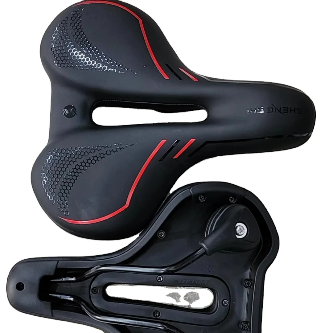 beach saddle big size classic  Bicycle Seats reinforced Waterproof Wide Bicycle Saddle for Mountain Road Bikes