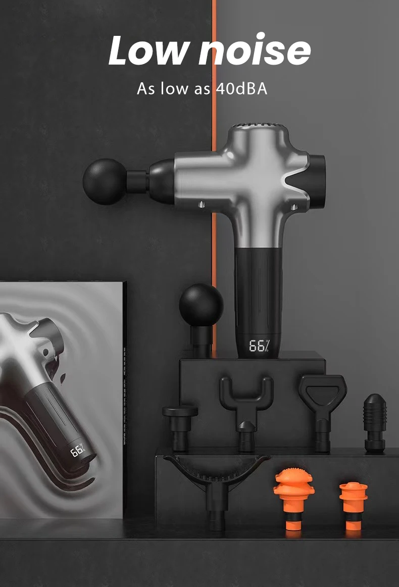 Powerful low price sports professional deep tissue chiropractor massage gun houder medical device certification for athletes