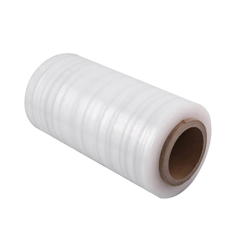 Hood mini jumbo roll pallet wrapping stretch wra