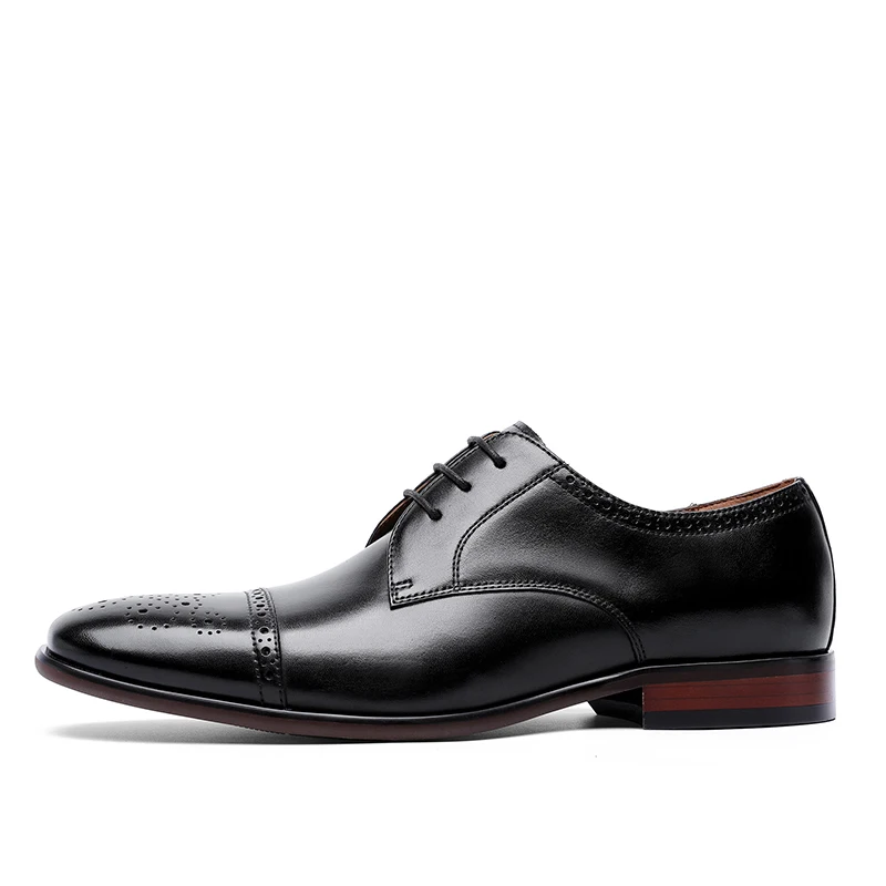 
Kutesmart Oxford Formal Mens Genuine Leather Shoes 