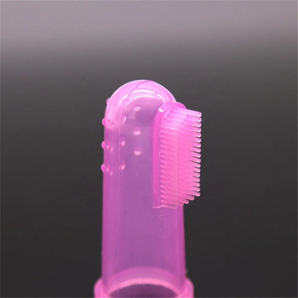 Индивидуальная Силиконовая зубная щетка в форме пальца, Силиконовая зубная щетка для детей