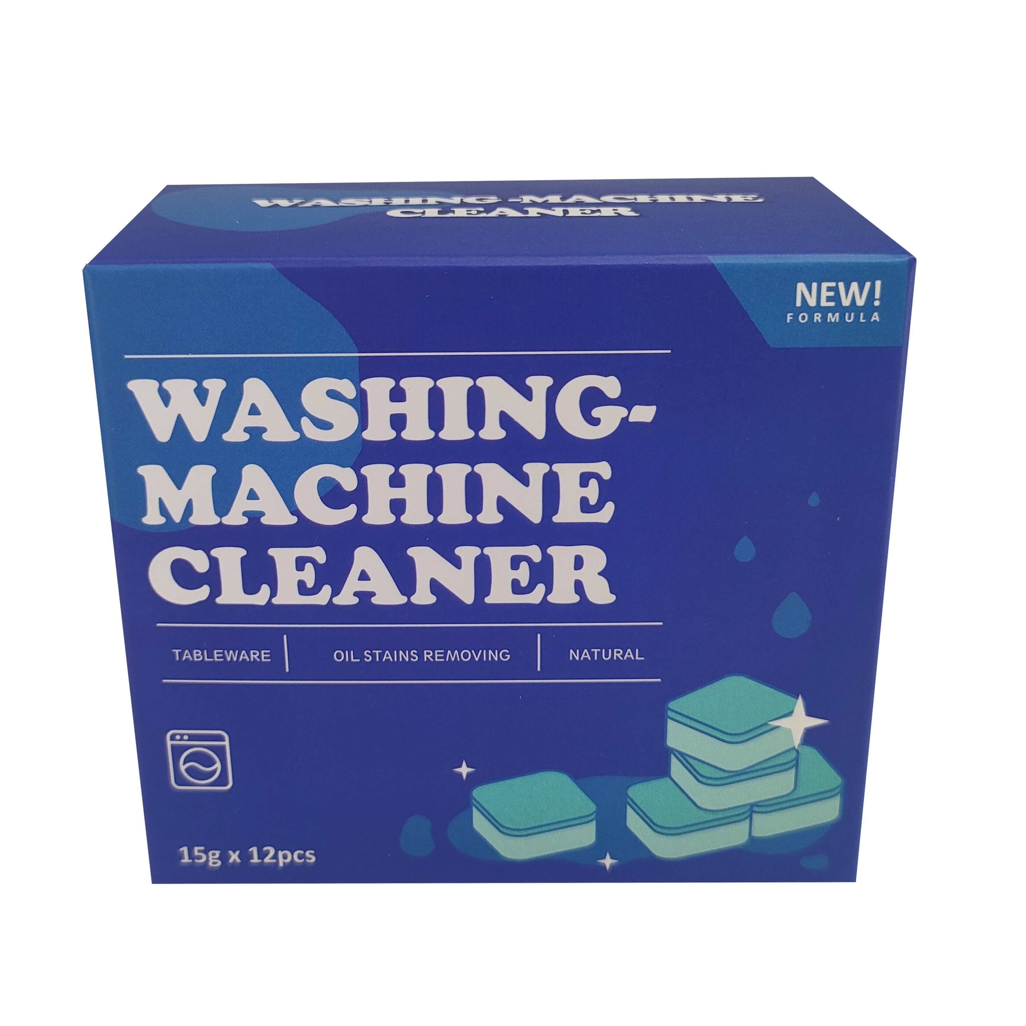 Odorless Multi-Purpose Household Cleaning Solution Deep-Cleaning Detergent for Washing Machines Descaling Detergent